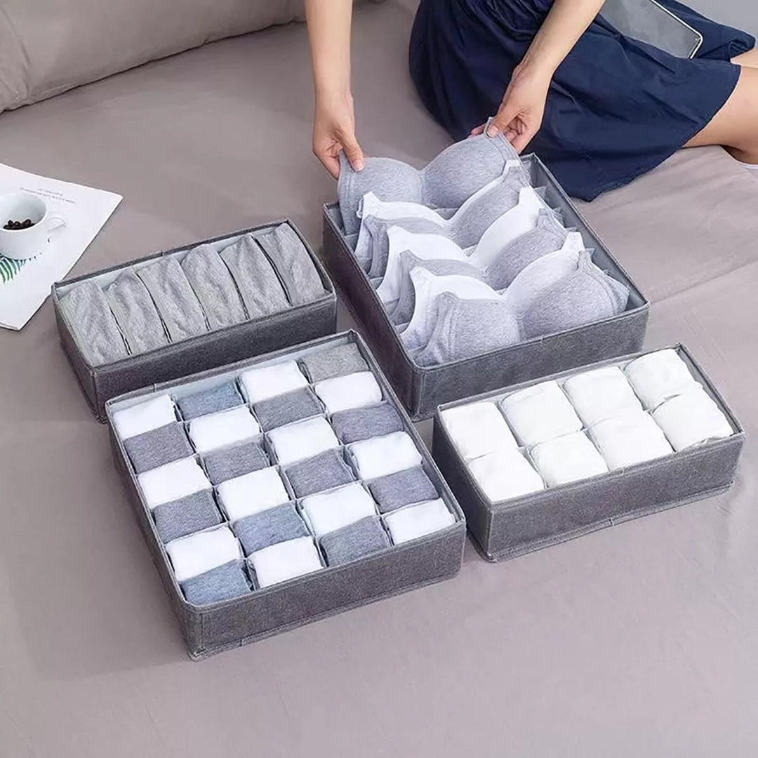 Set Organizador Ropa Interior X 4 Pzas