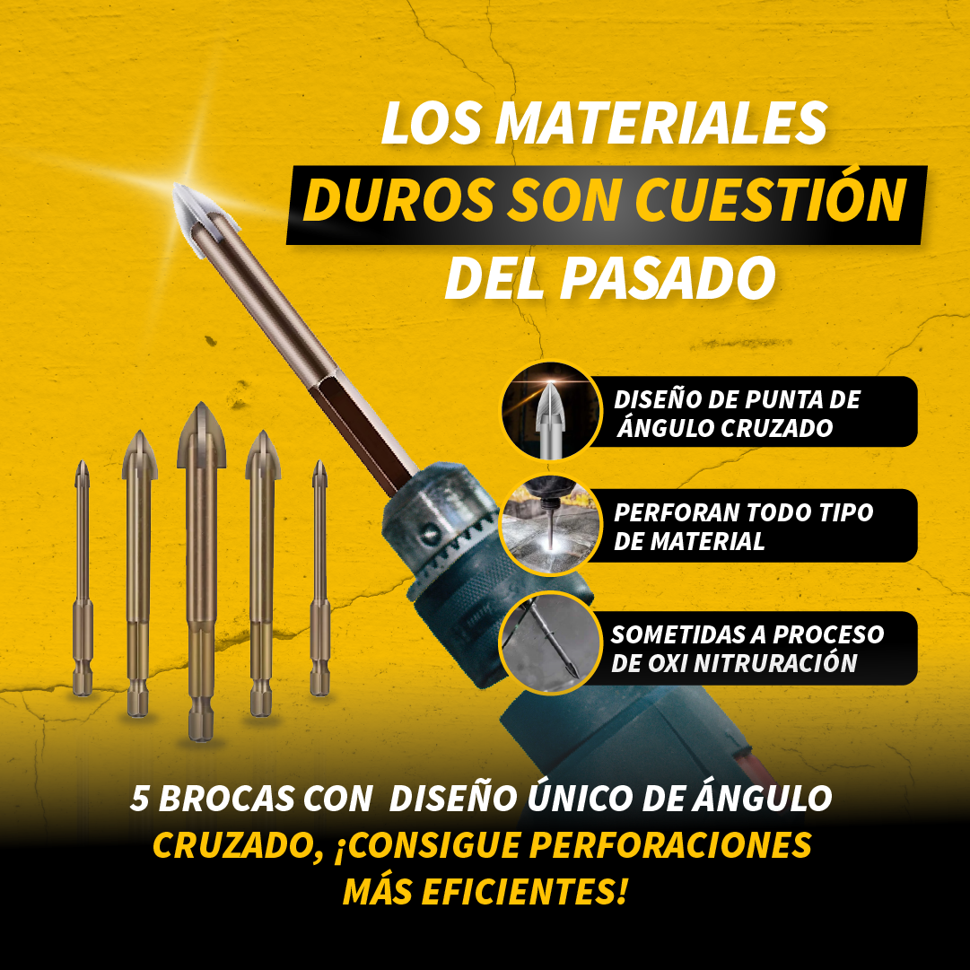 🔥🔥👍👍👍Broca excéntrica de cabeza sesgada de alta dureza👍👍👍🔥🔥